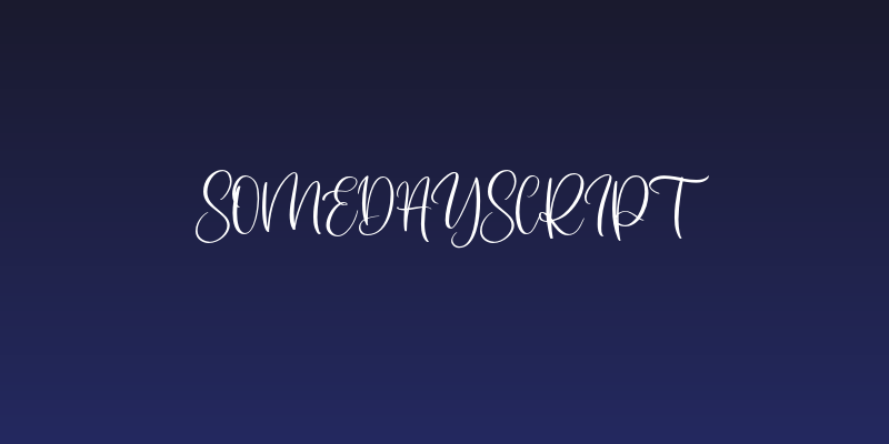 SomedayScript Social Header