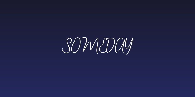 Someday Social Header