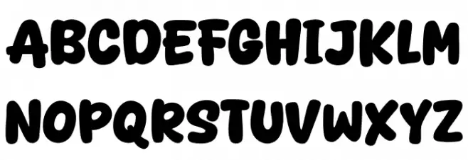 Somelist Font UPPERCASE