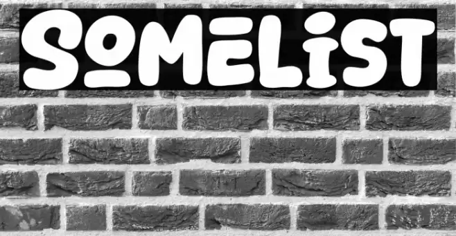 Somelist 字体 examples