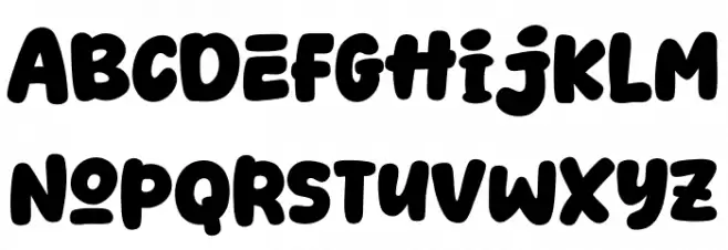 Somelist Font LOWERCASE