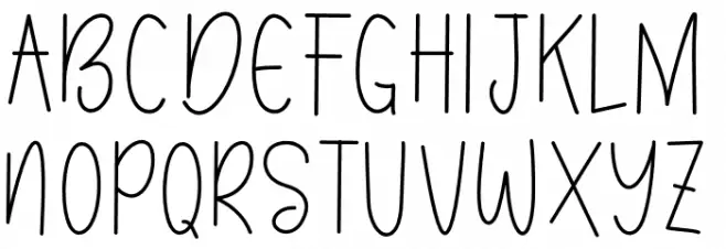Somelove Font Litere mari