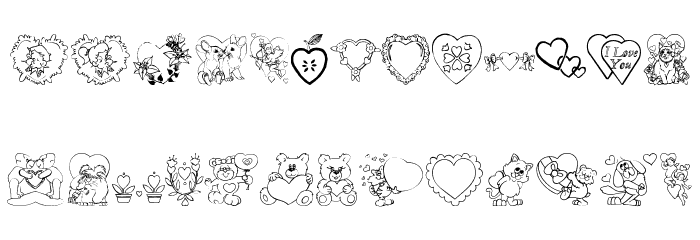 Someone Special Font LOWERCASE