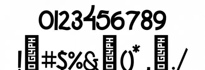 Somerset Regular Font OTHER CHARS