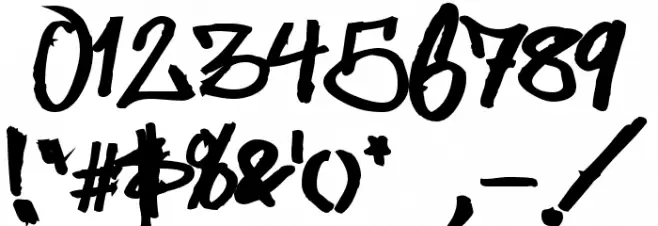 Some's Style Bold Font OTHER CHARS
