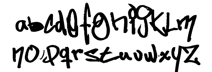 Some's Style Bold Font LOWERCASE