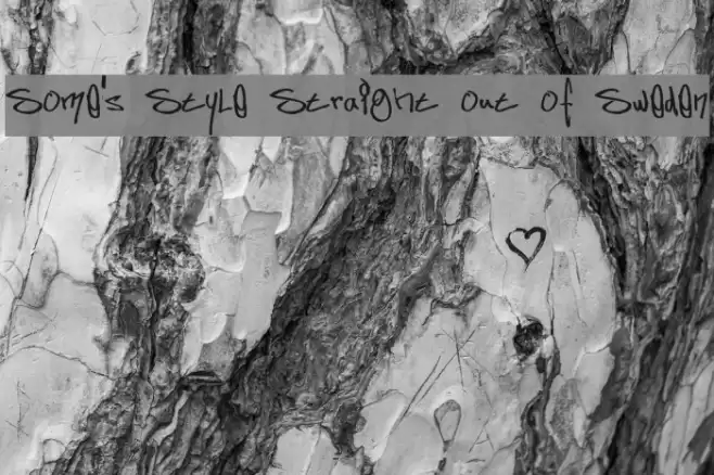 Some's Style Straight out of Sweden Fuentes examples