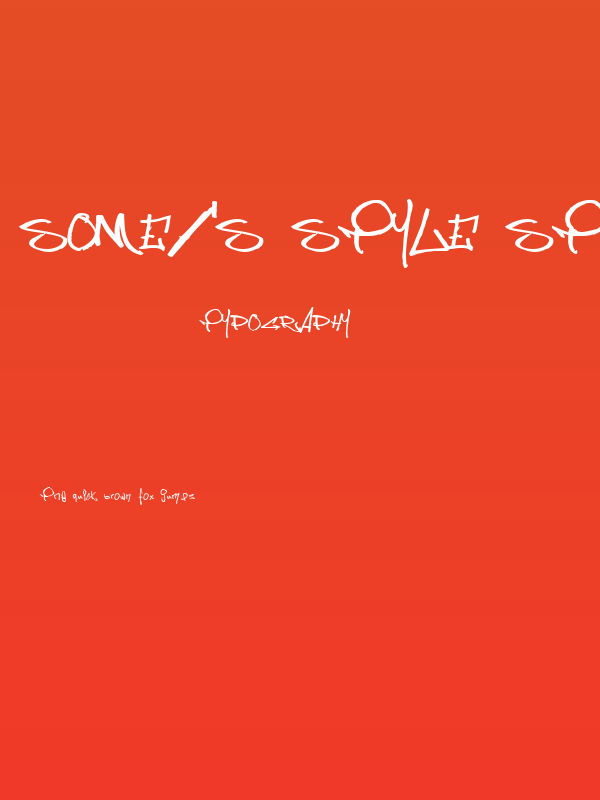 Some's Style Straight out of Sweden Poster