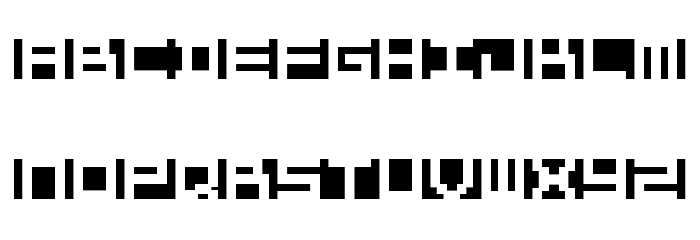 Someshin Font LOWERCASE