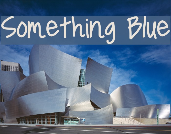 Something Blue Example 2