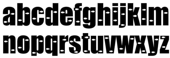 Something Fishy Font Litere mici