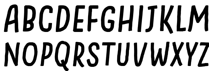 Something Looks Natural Italic Font LOWERCASE
