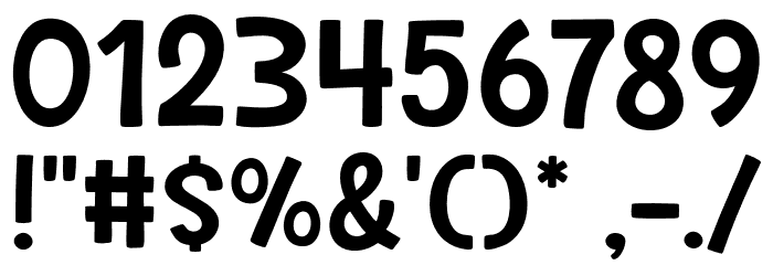 Something Maker Font OTHER CHARS
