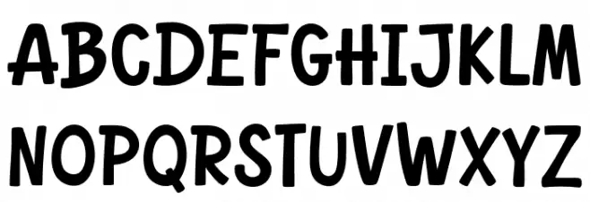 Something Maker Schriftart Groß