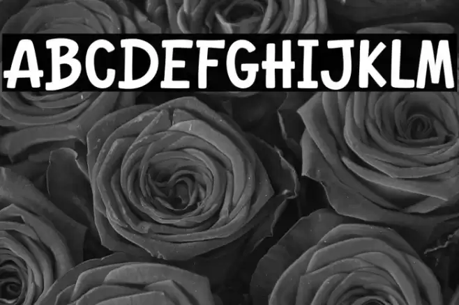 Something Maker Schriftart examples