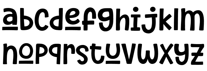 Something Maker Font LOWERCASE