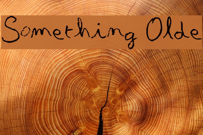 Something Olde Example 1