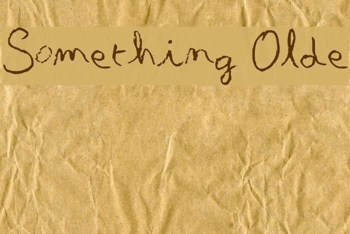 Something Olde Example 3