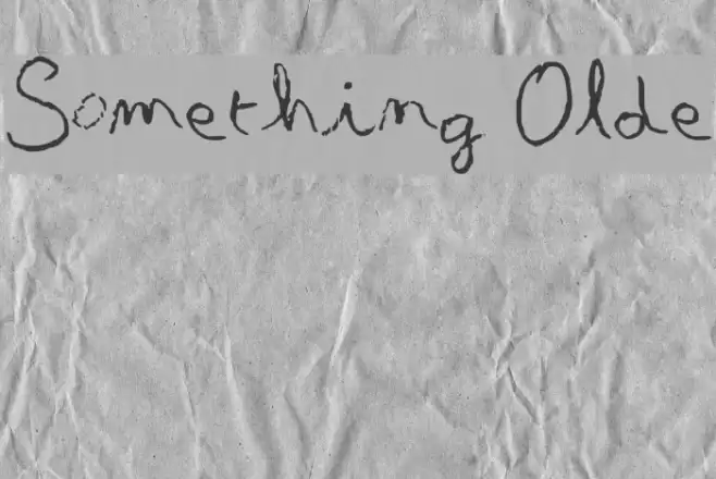 Something Olde Font examples