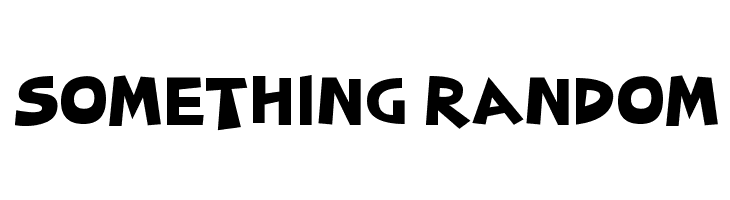 Something Random  Free Fonts Download