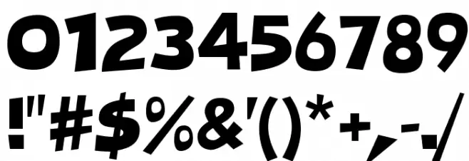 Something Random Font OTHER CHARS