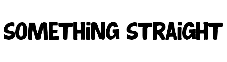 Something Straight  baixar fontes gratis