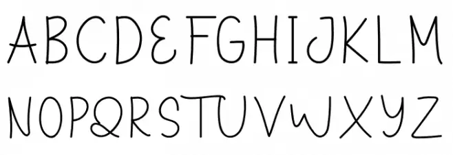 Something Well Font Litere mari