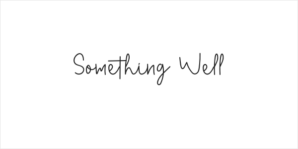 Something Well Logo
