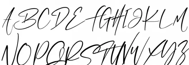 Something Wrong Schriftart Groß