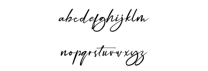 Something Wrong Font LOWERCASE