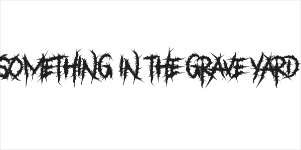 Something in The Grave Yard Logo
