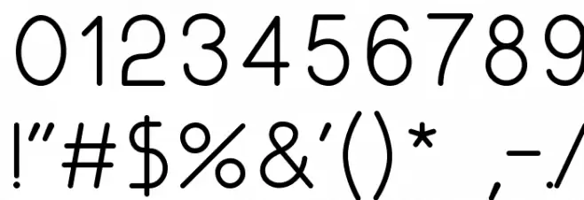 Something Font OTHER CHARS