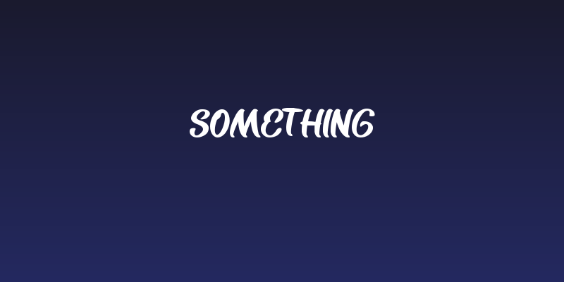 Something Social Header