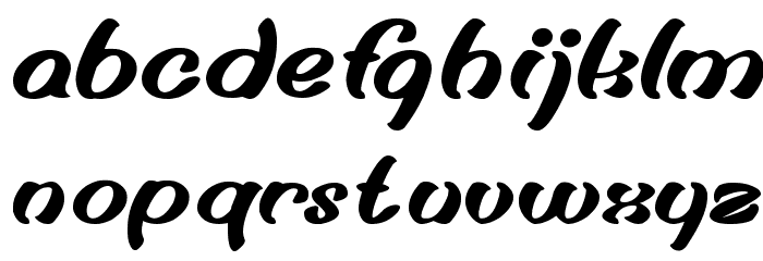 Something Font LOWERCASE