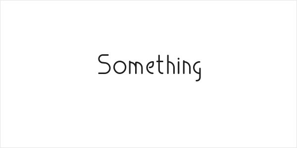 Something Logo