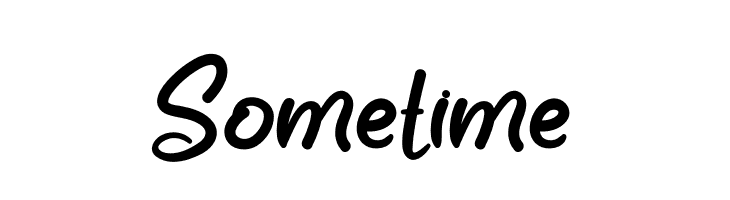 Sometime Fonte