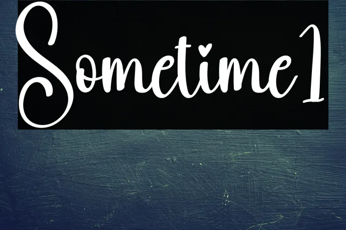 Sometime1 Example 2