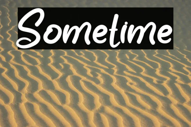 Sometime Example 2