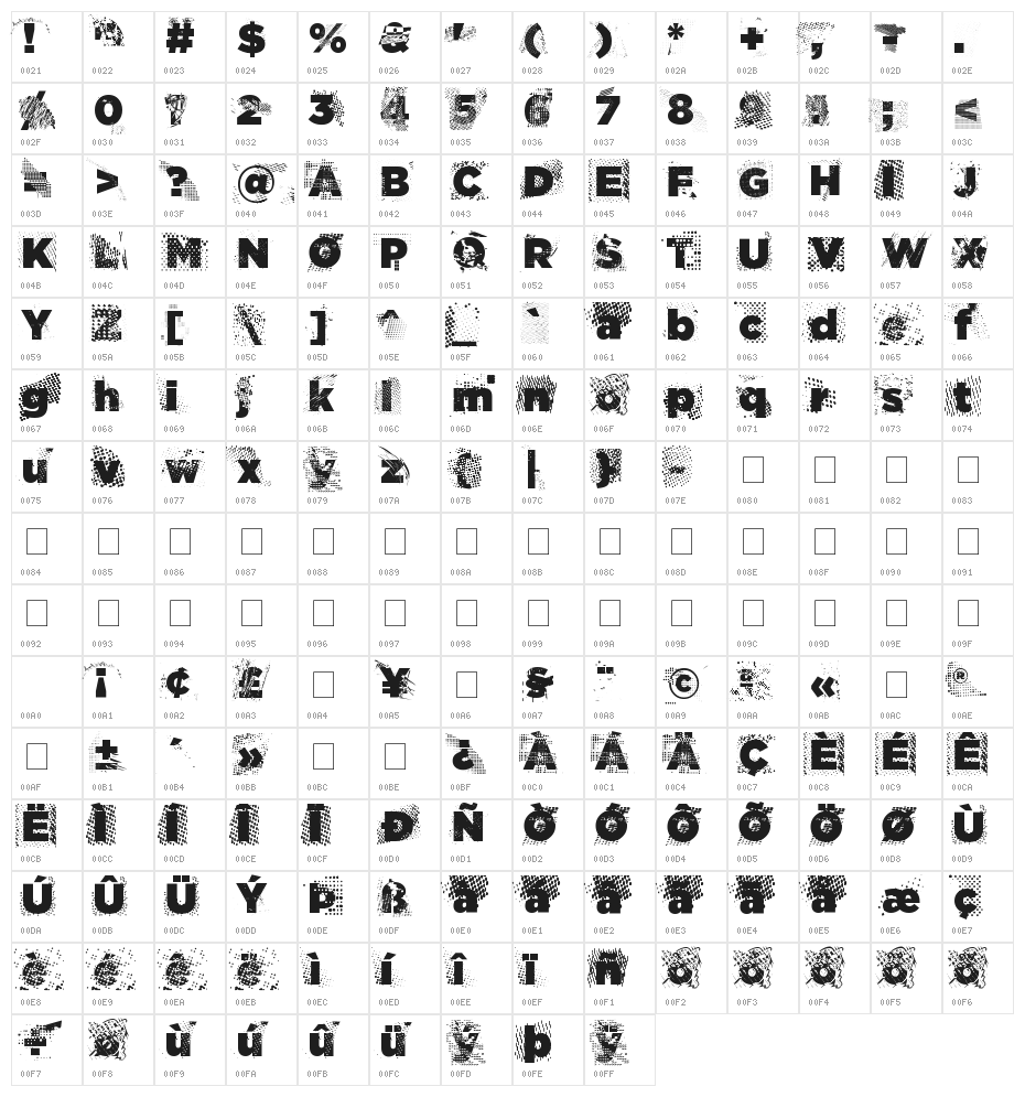 Sometimes At Home Me Character Map