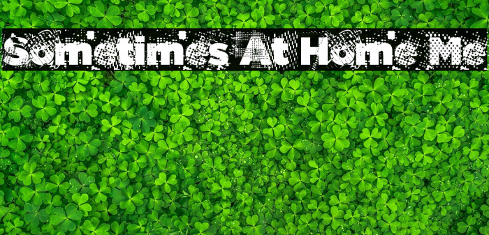 Sometimes At Home Me Example 2