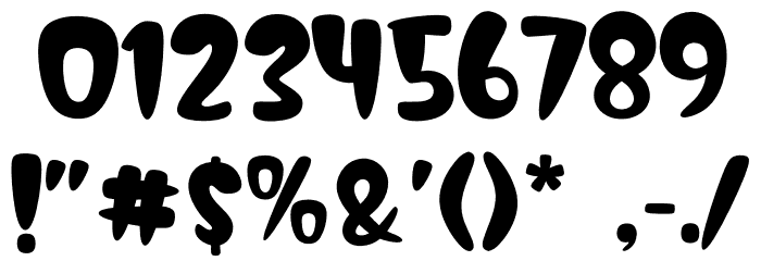 Sometimes Error Happens Font OTHER CHARS