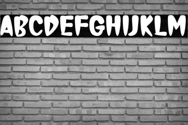 Sometimes Error Happens フォント examples