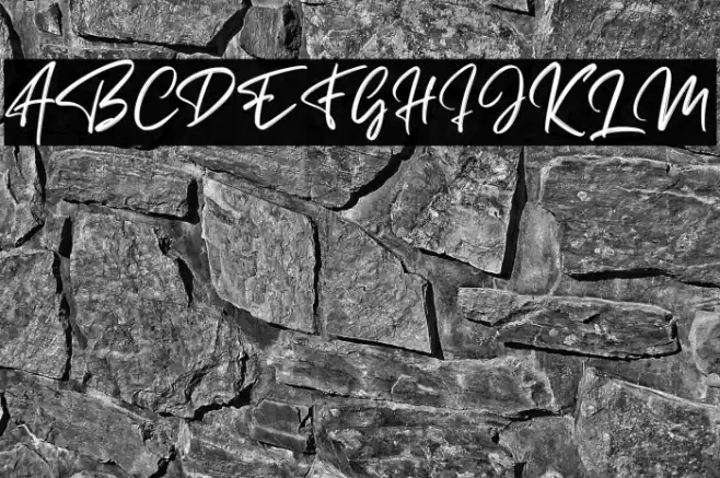 Sometimes Font examples