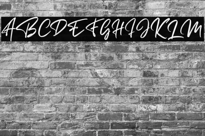 Sometimes Font examples