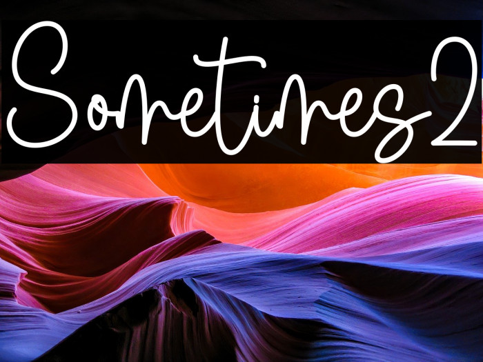 Sometimes2 Example 3