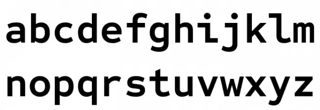 Sometype Mono Bold خط أحرف صغيرة
