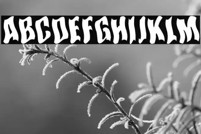 SomewhereInSpace Font examples