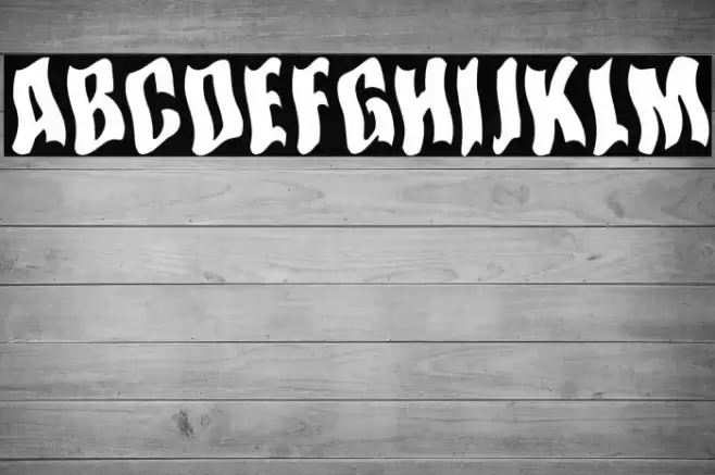 SomewhereInSpace Font examples