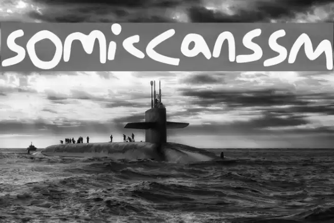 Somic_Cans_SM Font examples