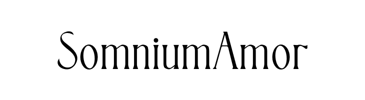 Somnium Amor  免费字体下载